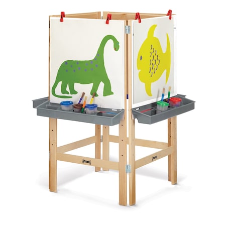 Jonti-Craft 4 Way Adjustable Easel 0654JC